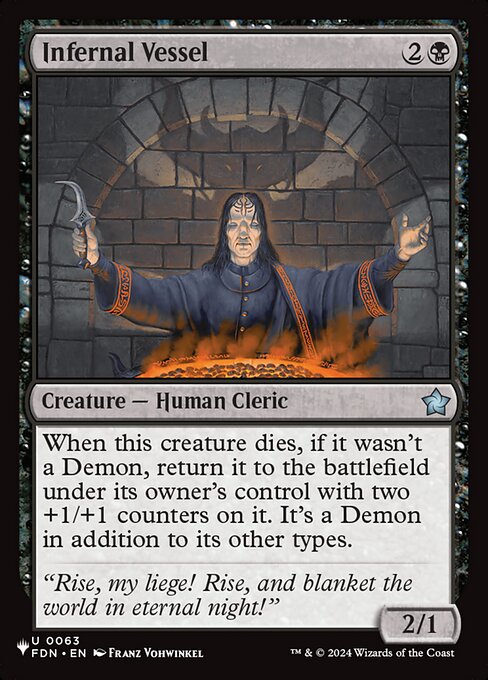 Infernal Vessel FDN-63