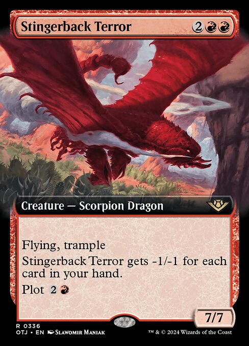 Stingerback Terror 336