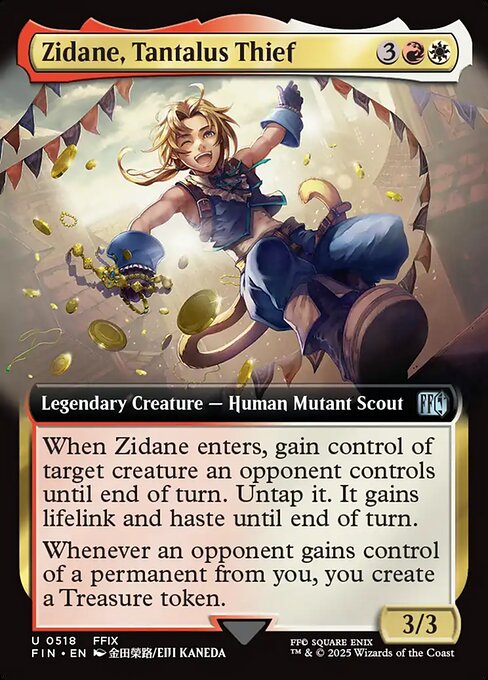 Zidane, Tantalus Thief 518