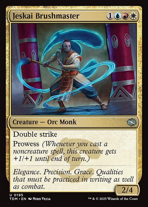 Jeskai Brushmaster 195