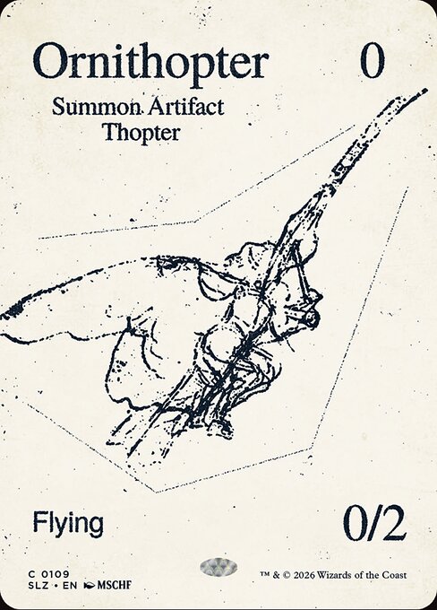 Ornithopter 109