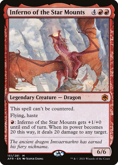 Inferno of the Star Mounts 151p