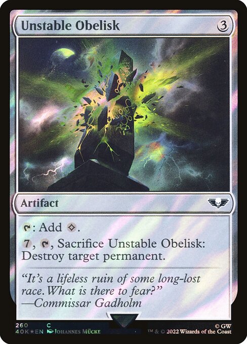 Unstable Obelisk 260★