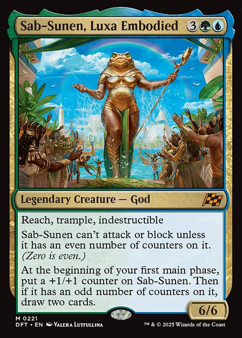 Sab-Sunen, Luxa Embodied 221