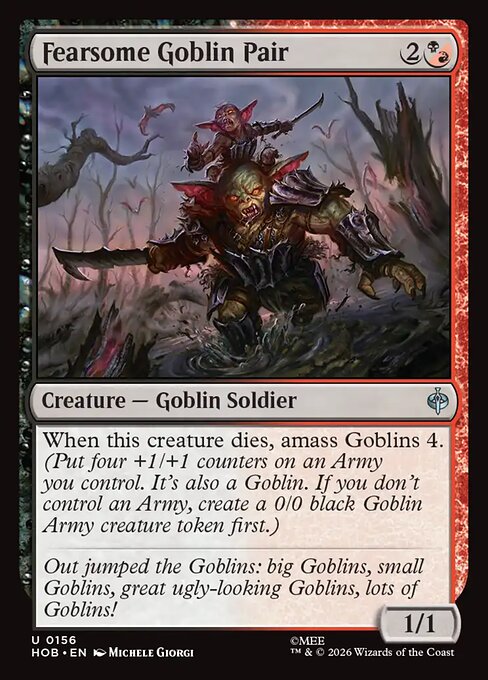 Fearsome Goblin Pair 156