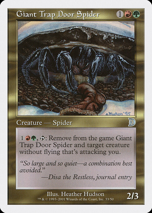 Giant Trap Door Spider 33
