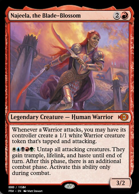 Najeela, the Blade-Blossom 86210