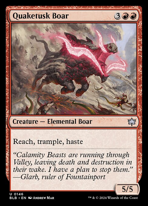 Quaketusk Boar 146