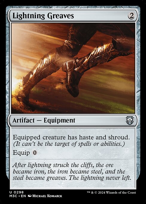 Lightning Greaves 298