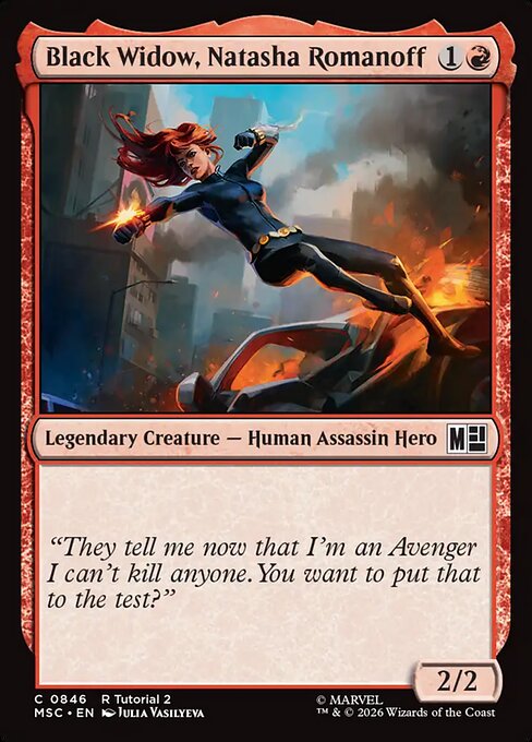 Black Widow, Natasha Romanoff 846