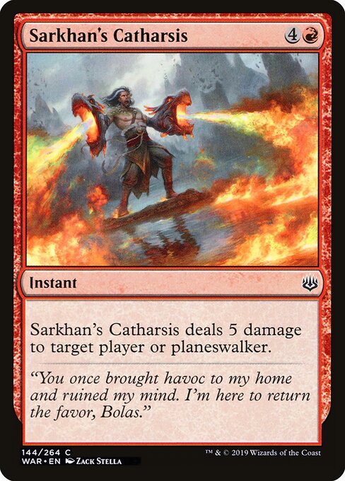 Sarkhan's Catharsis 144