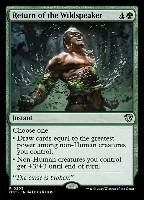 Return of the Wildspeaker 203
