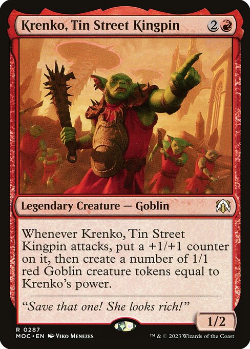 Krenko, Tin Street Kingpin 287