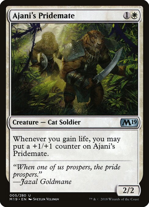Ajani's Pridemate 5