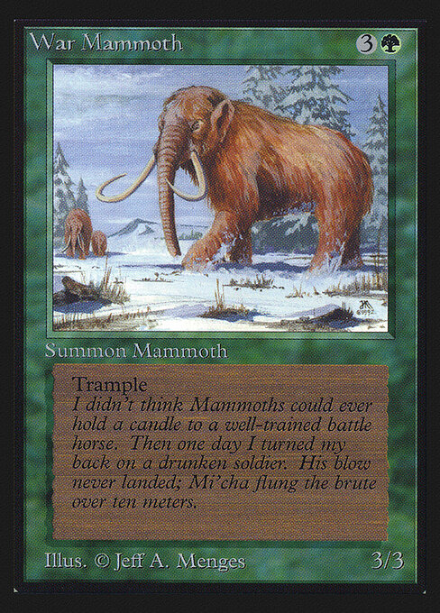 War Mammoth 228