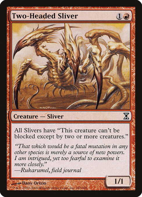 Two-Headed Sliver 183