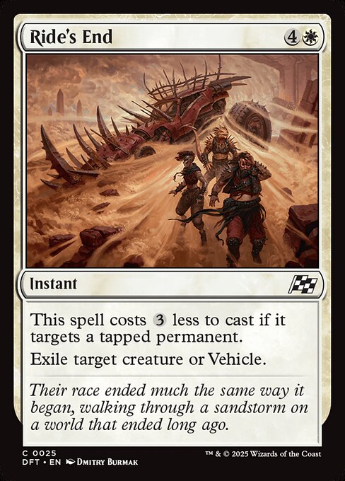 Ride's End 25