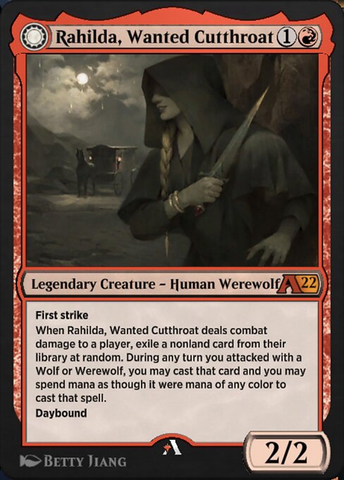 Rahilda, Wanted Cutthroat // Rahilda, Feral Outlaw 42