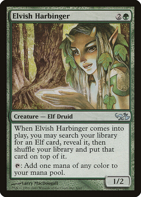 Elvish Harbinger 4