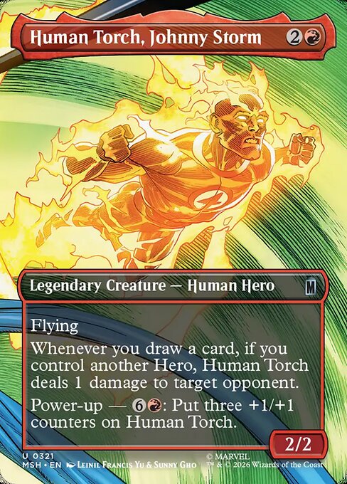 Human Torch, Johnny Storm 321