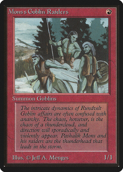 Mons's Goblin Raiders 165