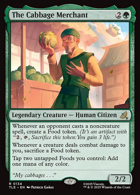 The Cabbage Merchant 134
