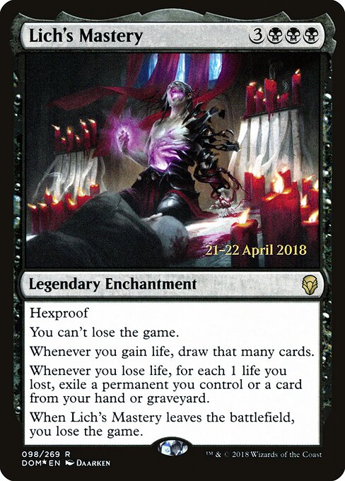 Lich's Mastery 98s