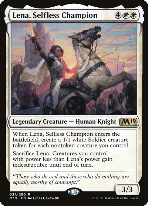 Lena, Selfless Champion 21