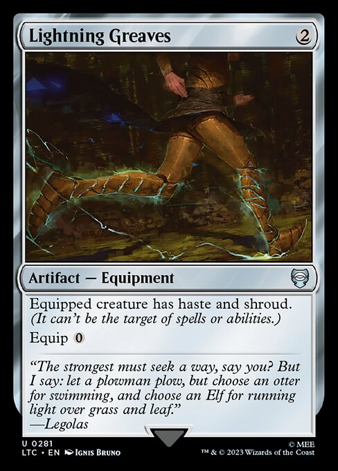 Lightning Greaves 281
