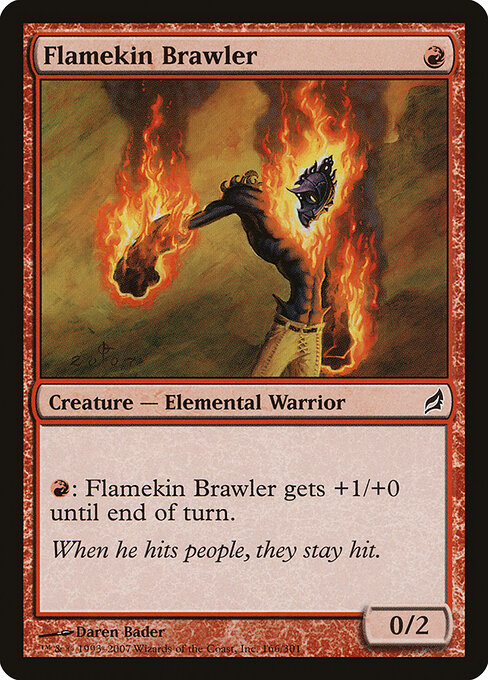 Flamekin Brawler 166