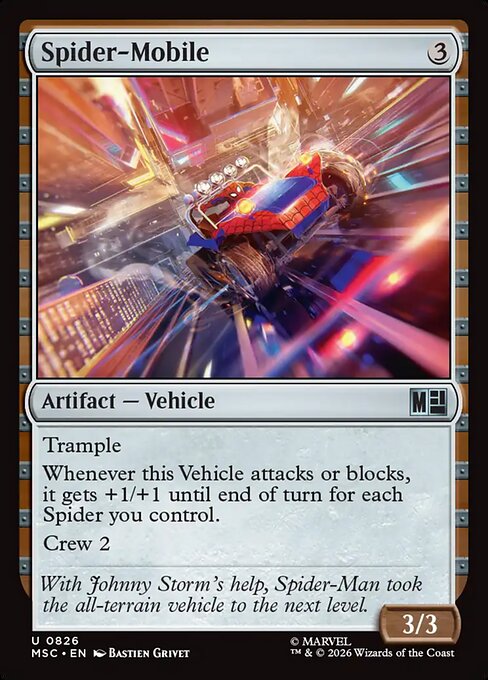 Spider-Mobile 826