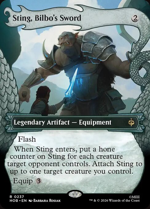 Sting, Bilbo's Sword 237