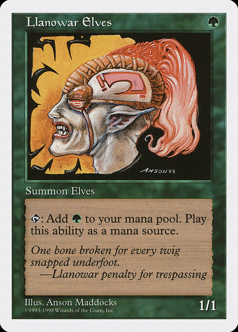 Llanowar Elves 59