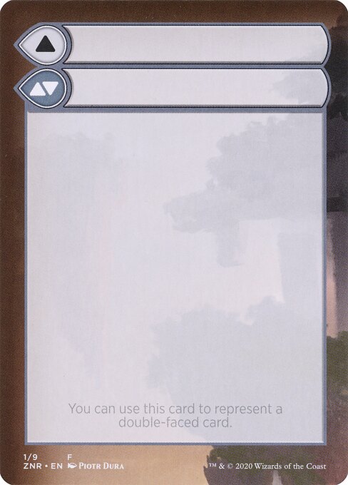 Double-Faced Substitute Card 1
