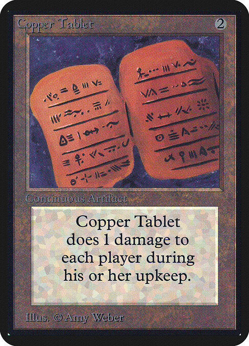 Copper Tablet 238