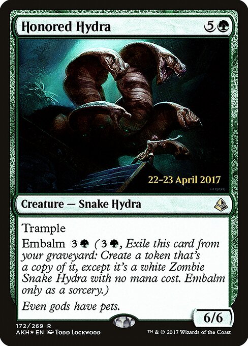 Honored Hydra 172s