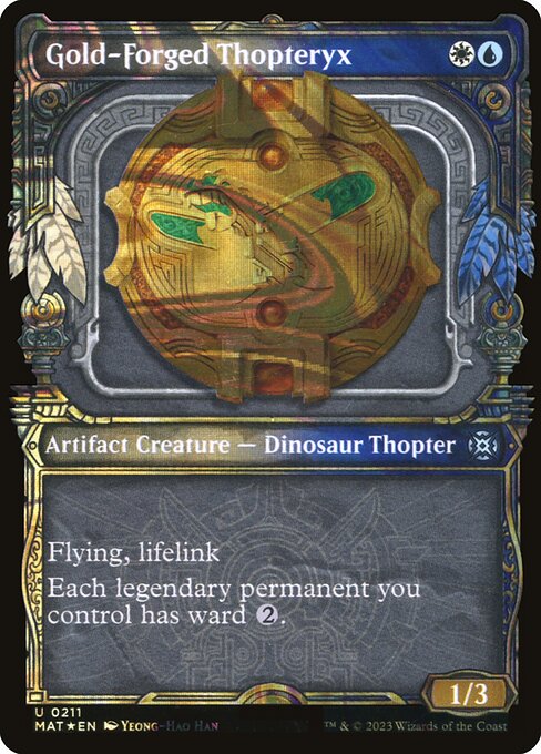 Gold-Forged Thopteryx 211