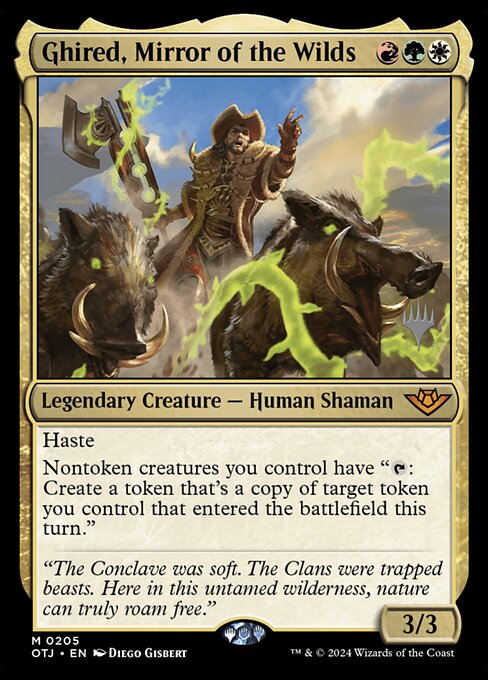 Ghired, Mirror of the Wilds 205p