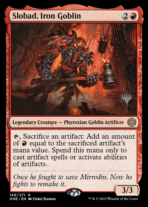Slobad, Iron Goblin 149p