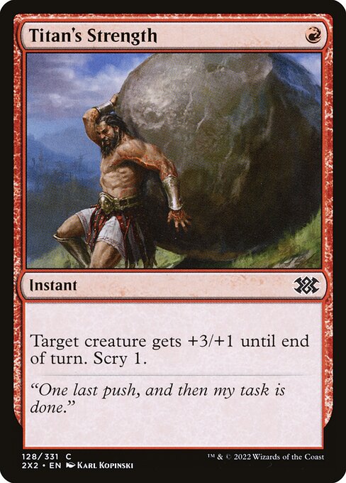 Titan's Strength 128