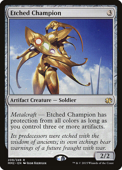 Etched Champion 209