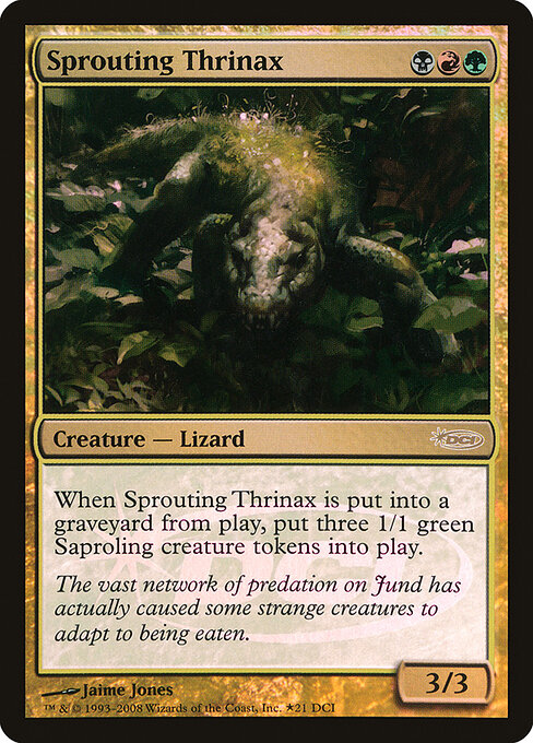 Sprouting Thrinax 21