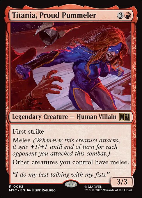 Titania, Proud Pummeler 62