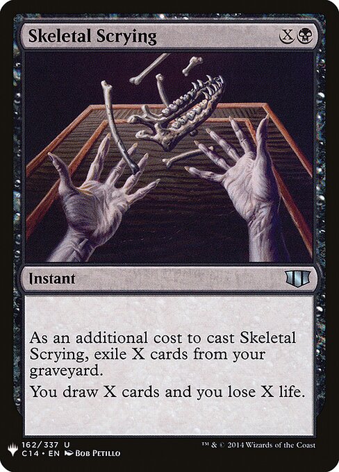Skeletal Scrying C14-162