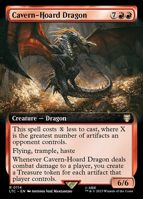 Cavern-Hoard Dragon 114