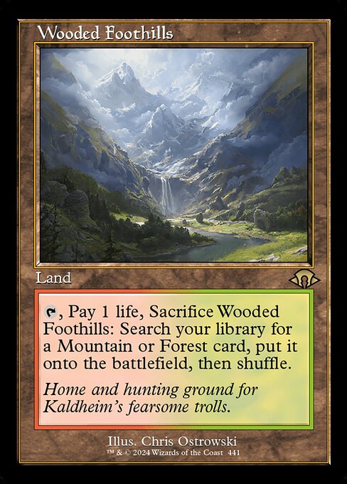 Wooded Foothills 441