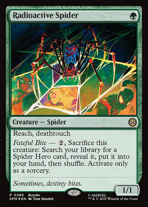 Radioactive Spider 285