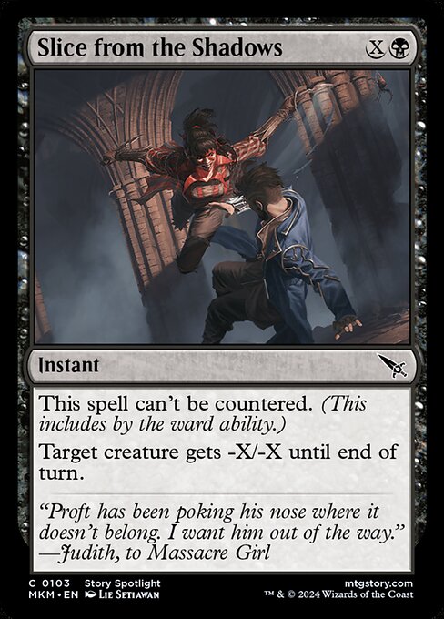 Slice from the Shadows 103