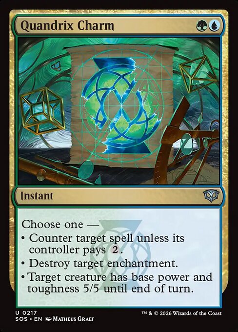 Quandrix Charm 217