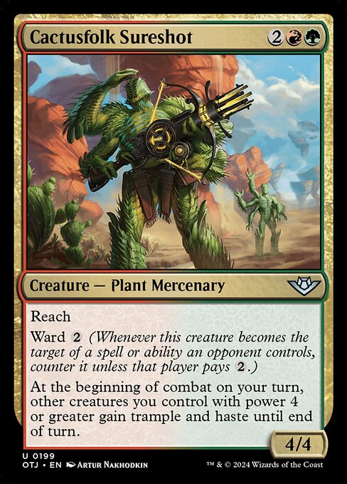 Cactusfolk Sureshot 199